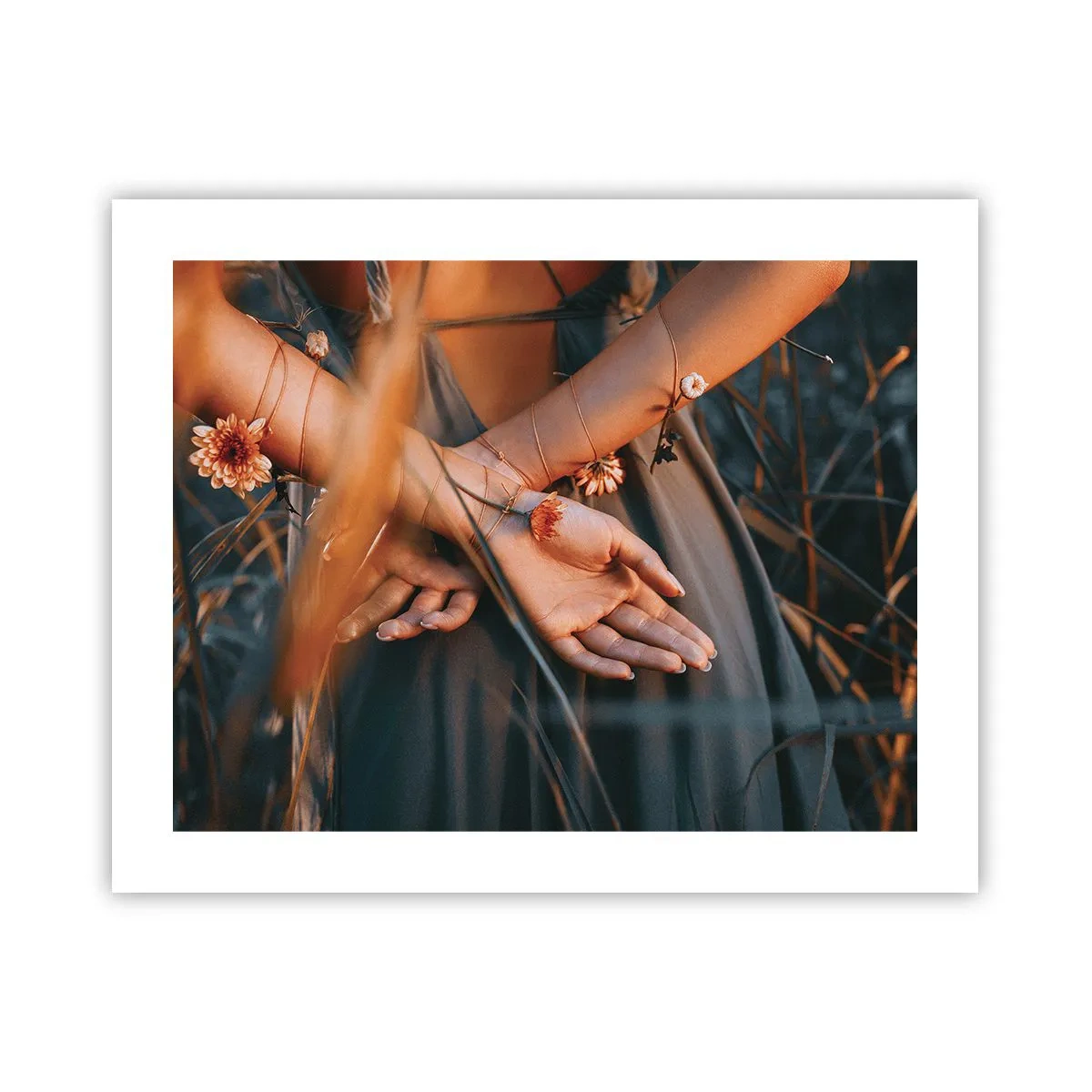 Plagát - Prepojená s prírodou - 50x40 cm