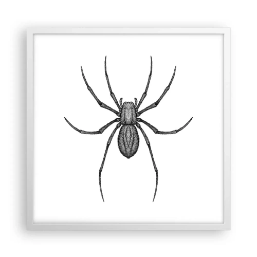 Plagát v bielom ráme - Znepokojivá presnosť - 50x50 cm