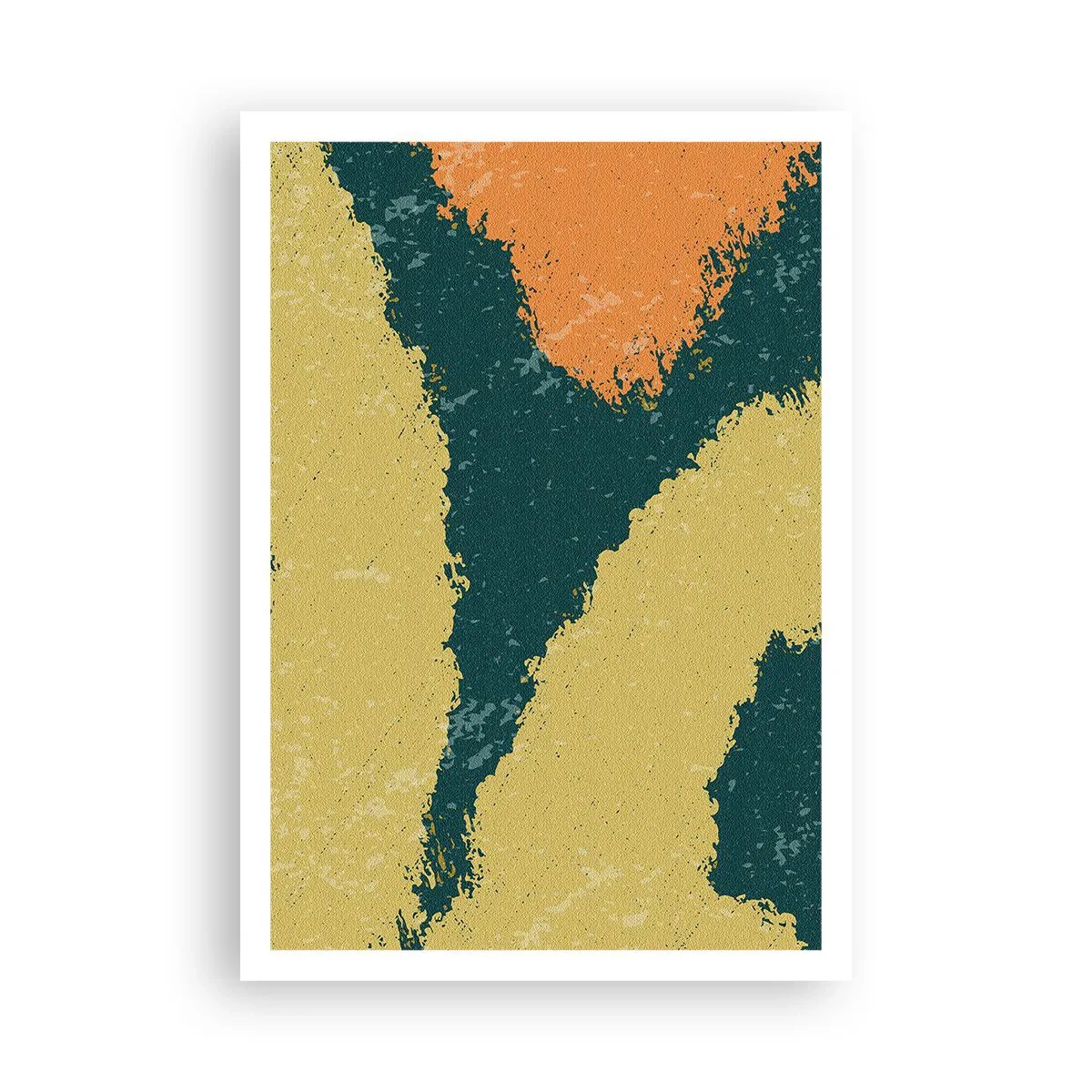 Plagát - Abstrakcia – spomalený pohyb - 70x100 cm