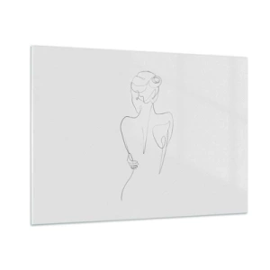 Obraz na skle - Hudba tela - 100x70 cm