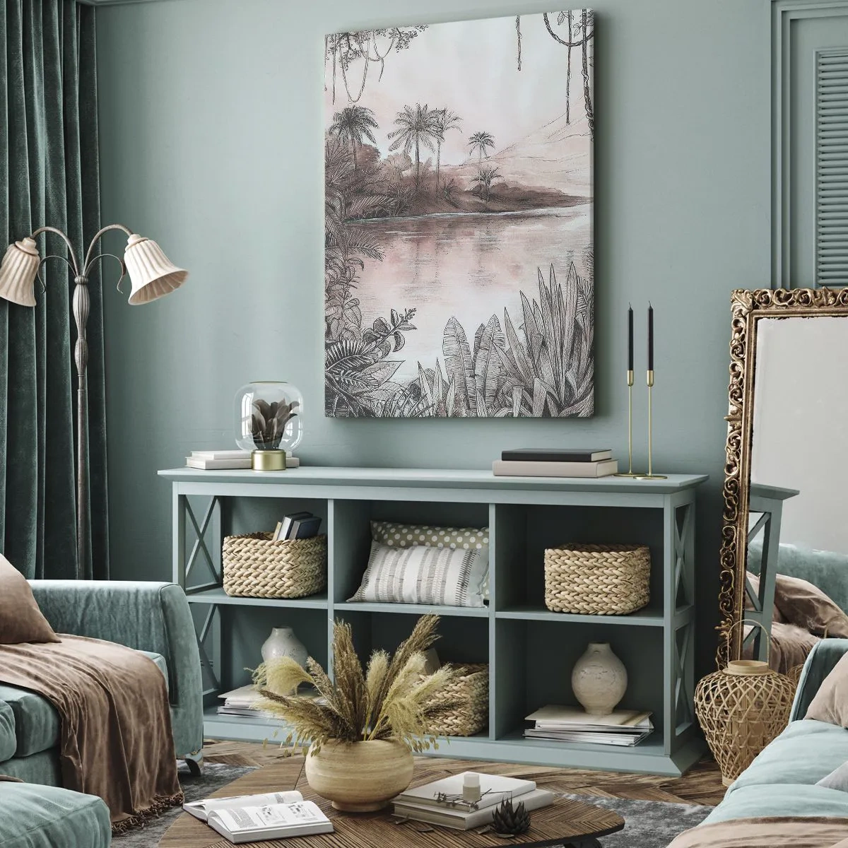 Obraz na plátne - Denník cestovateľa z 19. storočia - 80x120 cm