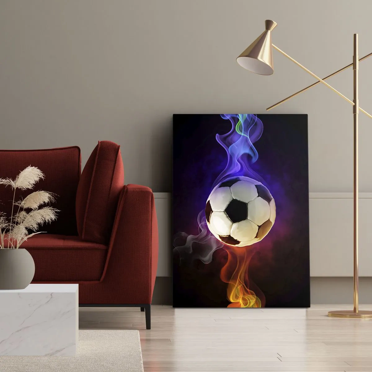 Obraz na plátne - Magická sila hry - 65x120 cm