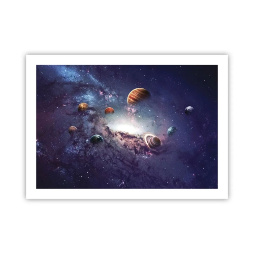 Plagát - Slnko a tanec - 70x50 cm