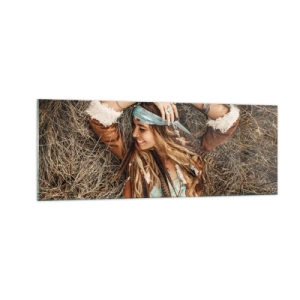 Obraz na skle - Na ceste do leta lásky - 140x50 cm