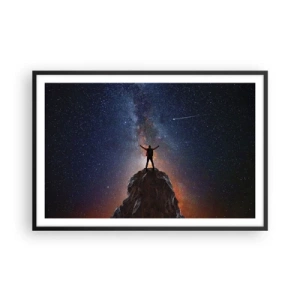 Plagát v čiernom ráme - Sila je so mnou! - 91x61 cm