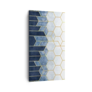 Obraz na plátne - Kompozícia v synkopickom rytme - 45x80 cm