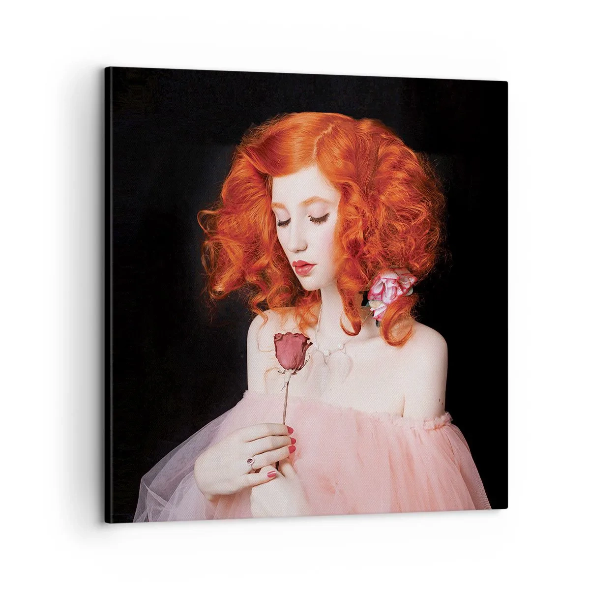 Obraz na plátne - V barokovom štýle - 60x60 cm