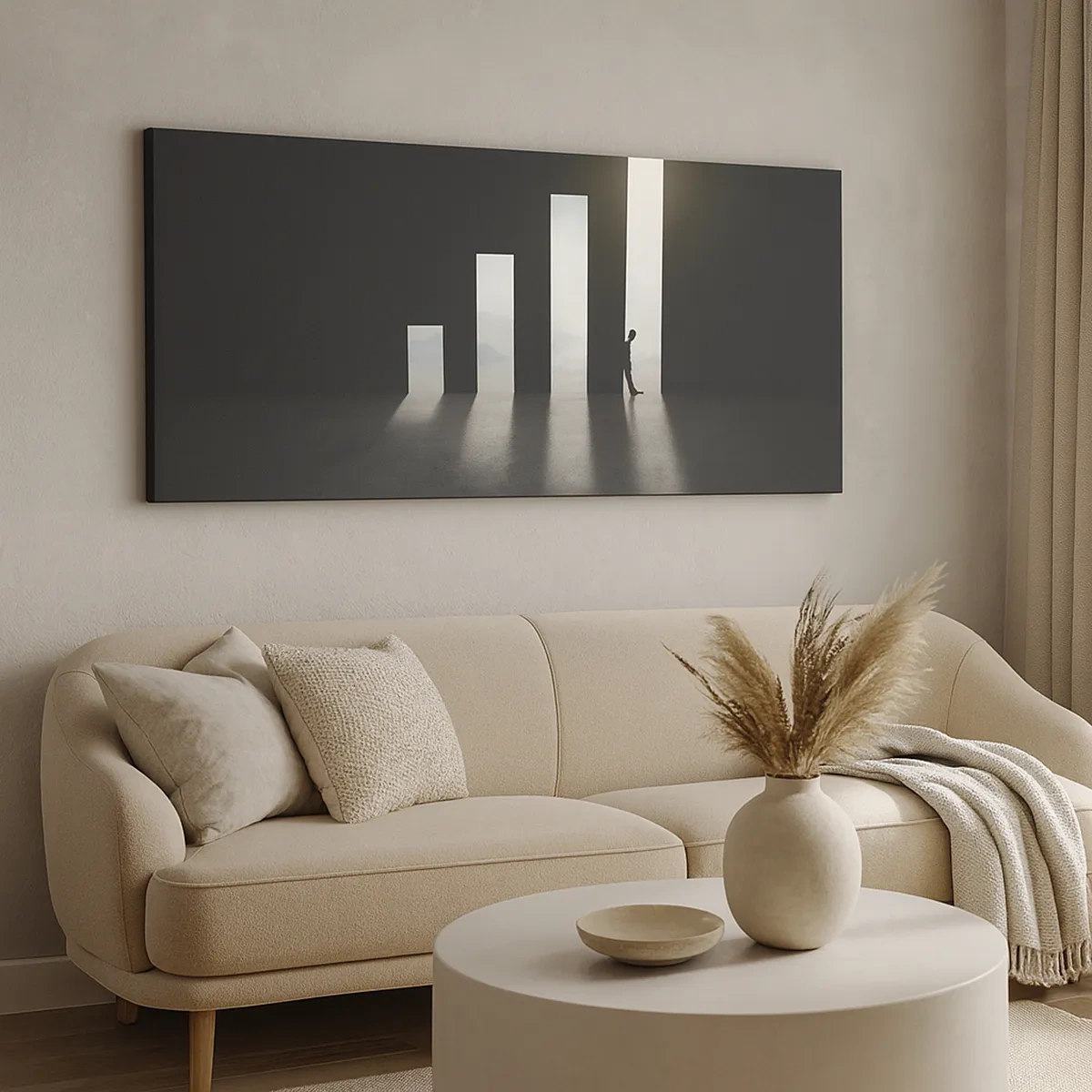 Obraz na plátne - Úspech – impresia - 30x30 cm