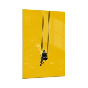 Obraz na skle - Deň ako každý iný - 80x120 cm