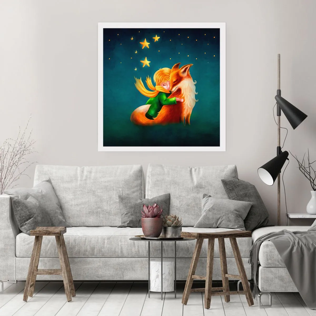 Plagát - Malý princ - 60x60 cm