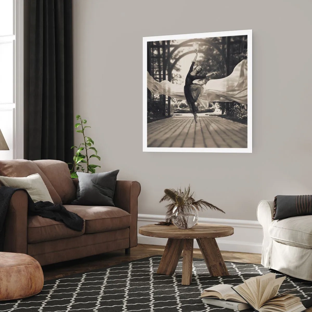 Plagát - Tanec ducha záhrady - 50x50 cm