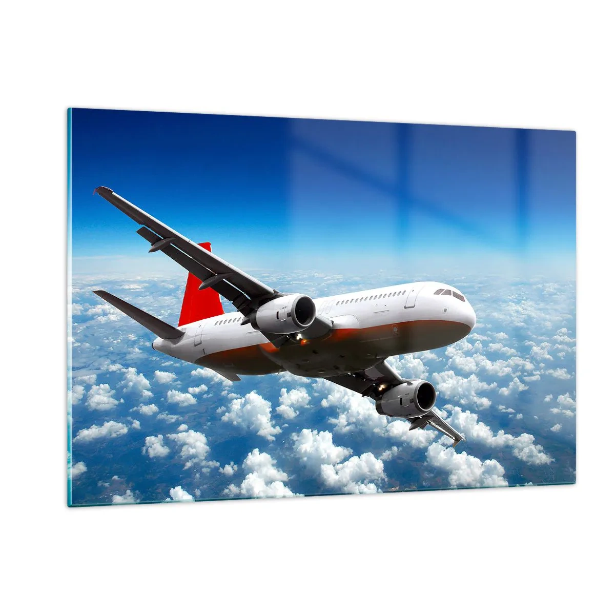 Obraz na skle - Odtrhni sa od toho všetkého - 120x80 cm