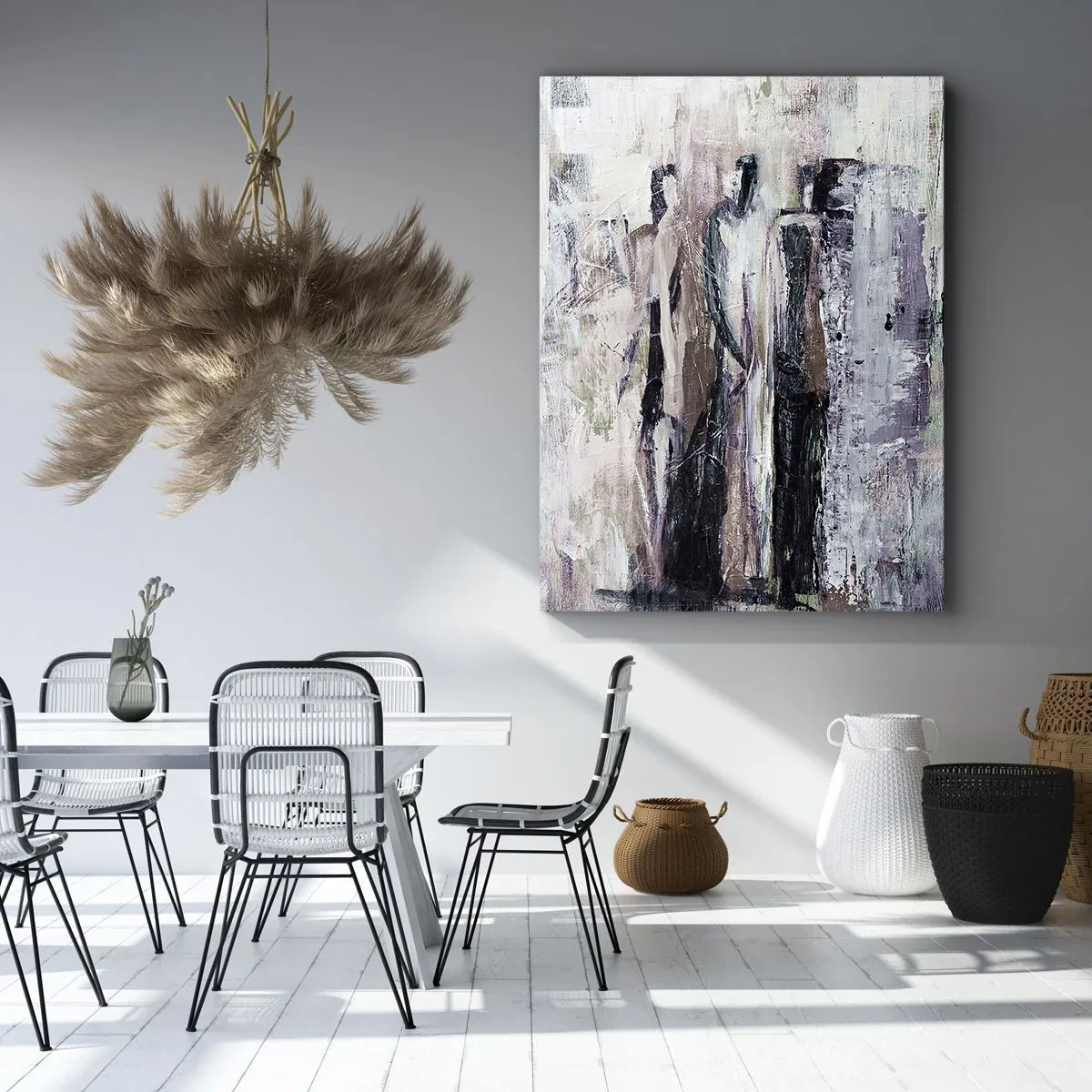 Obraz na plátne - Tajomná trojica - 50x70 cm