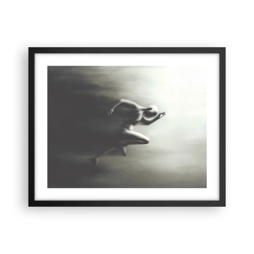 Plagát v čiernom ráme - Nezastaviteľný - 50x40 cm