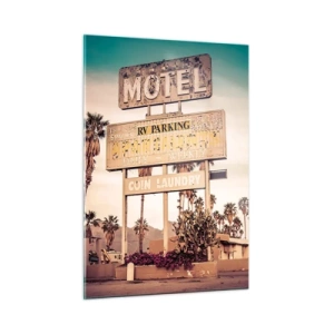 Obraz na skle - Tu sa zastavil čas - 50x70 cm