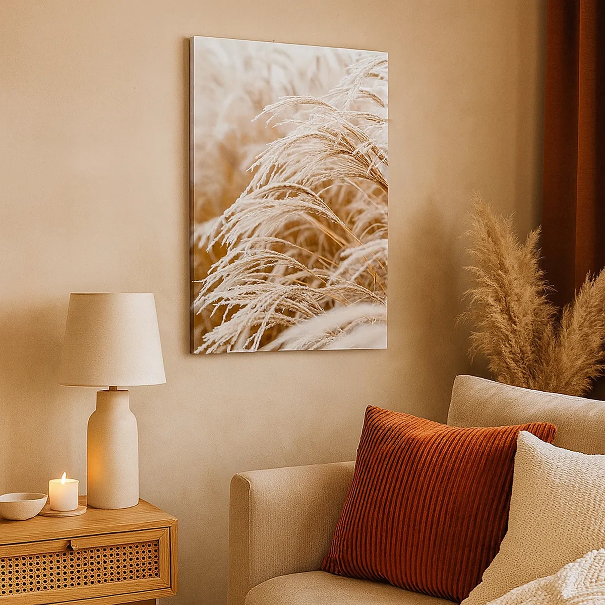 Obraz na plátne - Klanenie jesennému slnku - 50x70 cm