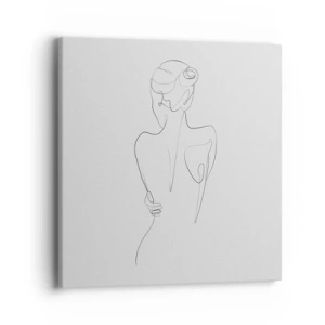 Obraz na plátne - Hudba tela - 40x40 cm