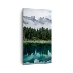Obraz na plátne - Ticho, ticho, neprebuďme spiacu vodu…. - 45x80 cm