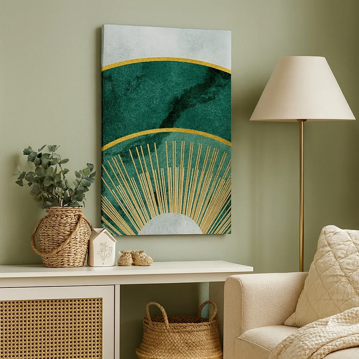 Obraz na plátne - Iná slnečná sústava - 50x70 cm