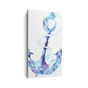 Obraz na plátne - Dôverníčka tajomstiev mora - 45x80 cm