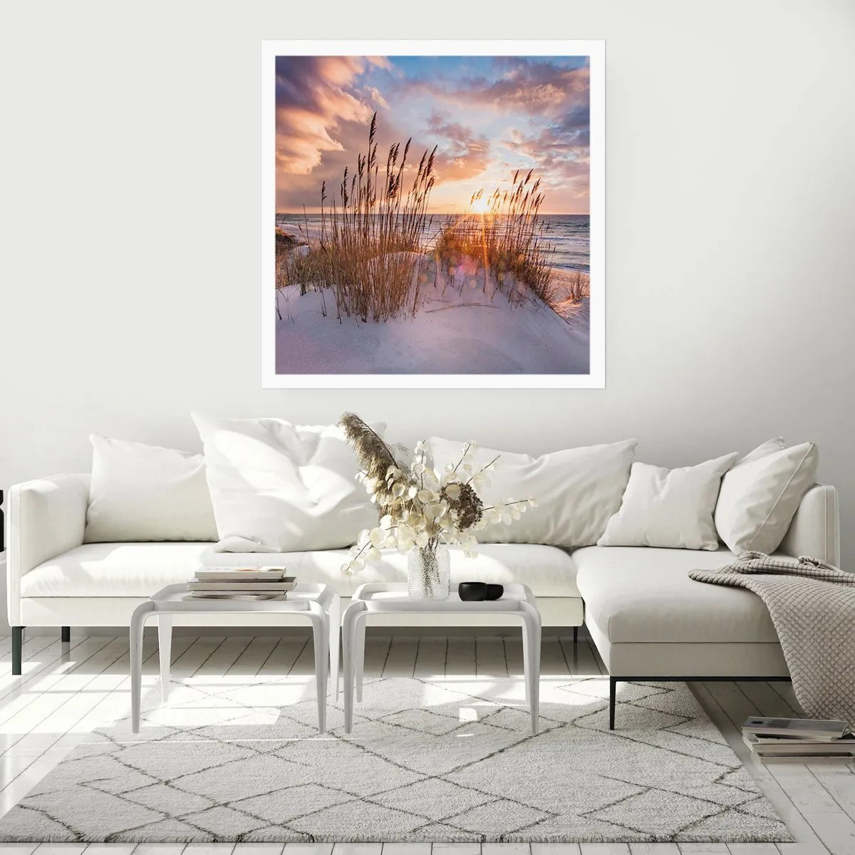 Plagát - Rozlúčka so slnkom a vetrom - 60x60 cm