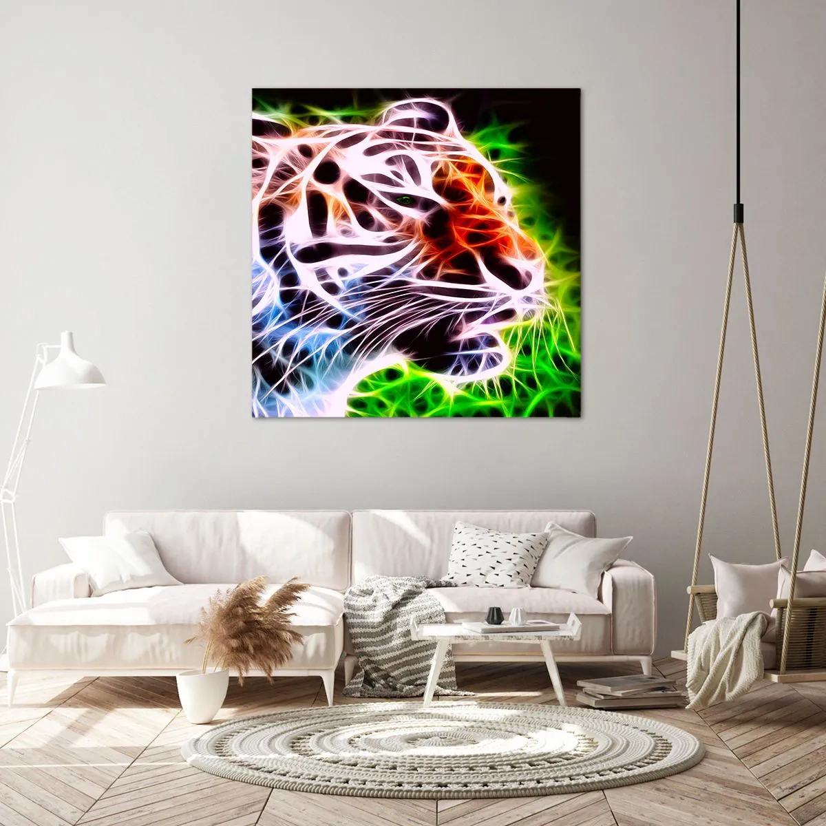 Obraz na plátne - Nebezpečná aura - 40x40 cm