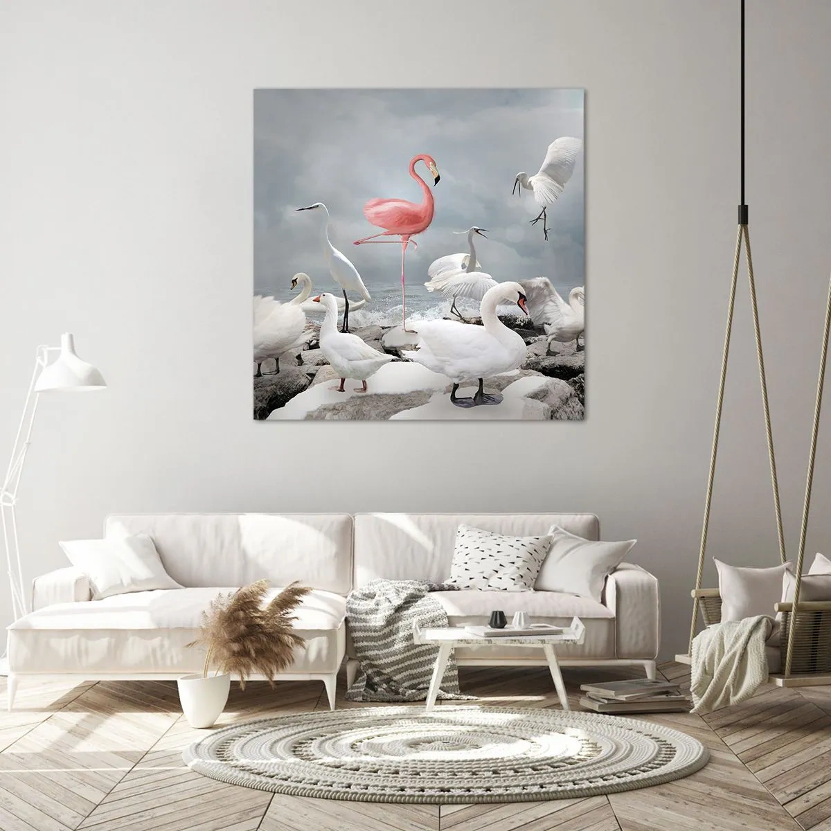 Obraz na plátne - Kde som sa tu vzal? - 70x70 cm