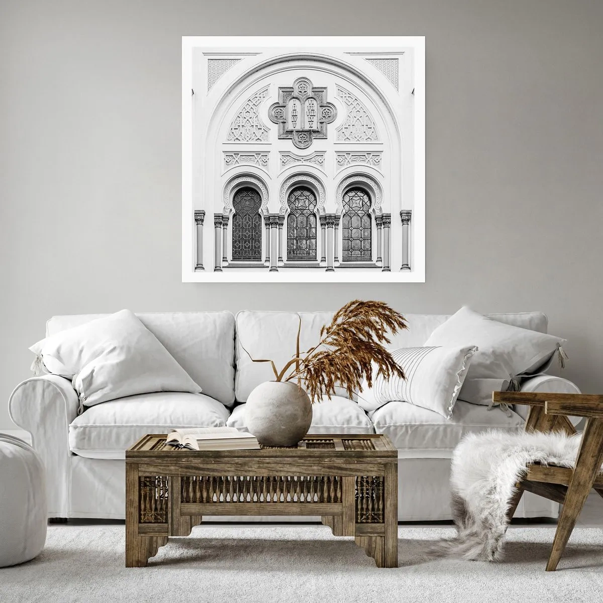 Plagát - Na pomedzí kultúr - 60x60 cm