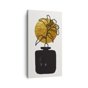 Obraz na plátne - Krása, ktorá má cenu zlata - 45x80 cm