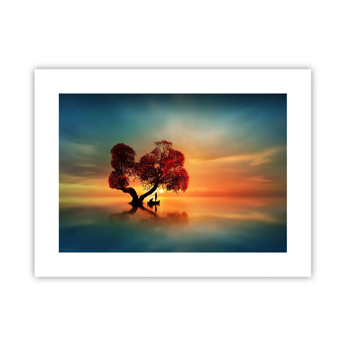 Plagát - Voda a ticho vesmíru - 40x30 cm