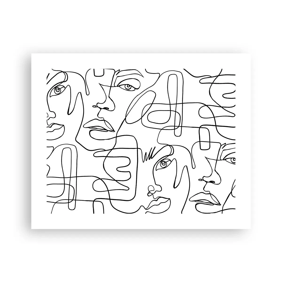 Plagát - V spletených emóciách - 50x40 cm