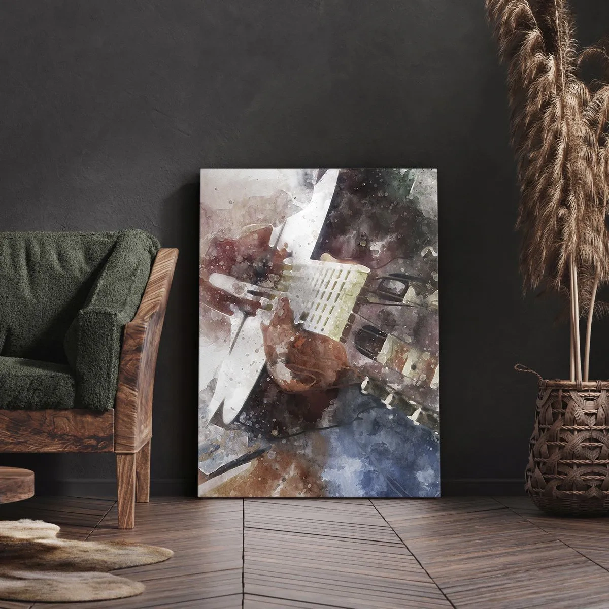 Obraz na plátne - Čo si o tom myslíš? - 65x120 cm