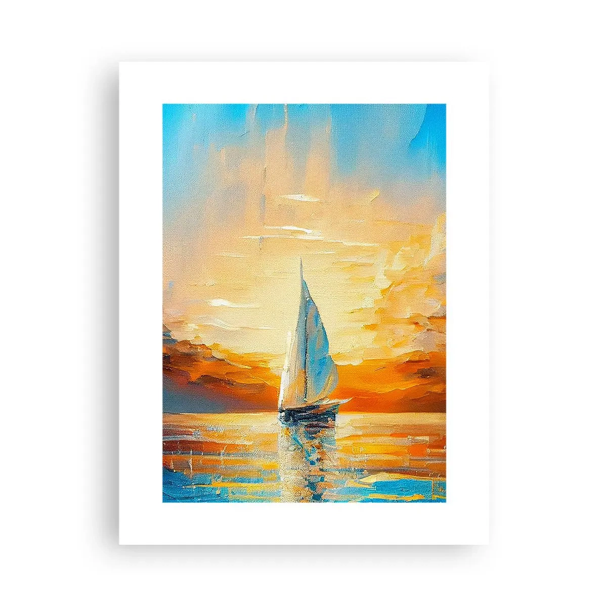 Plagát - Plavba v zlate - 30x40 cm
