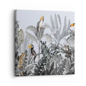 Obraz na plátne - Africká rozprávka - 40x40 cm