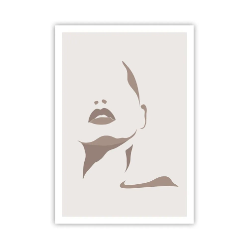 Plagát - Stvorená zo svetla a tieňa - 70x100 cm