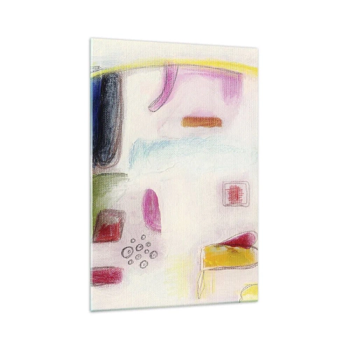 Obraz na skle - Viac konvexné ako konkávne alebo ploché - 70x100 cm