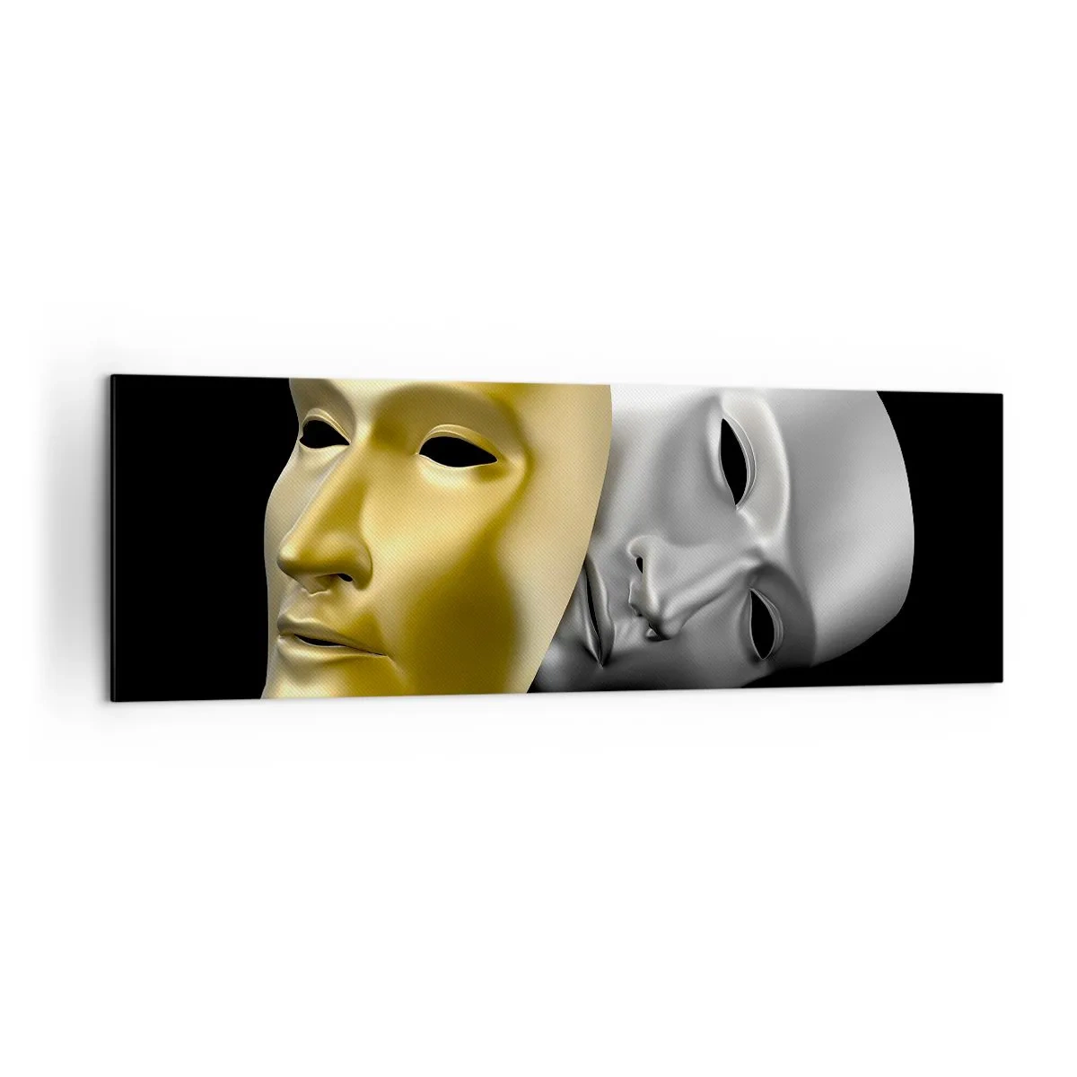 Obraz na plátne - Život je divadlo - 160x50 cm