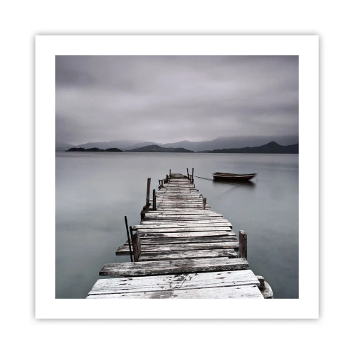 Plagát - Zajtra môžeš vyraziť - 50x50 cm