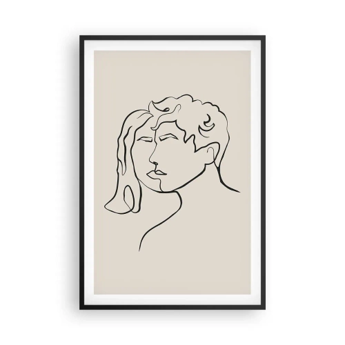 Plagát v čiernom ráme - A bola jednota - 61x91 cm