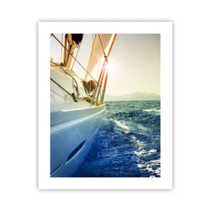 Plagát - Za dobrodružstvom - 40x50 cm