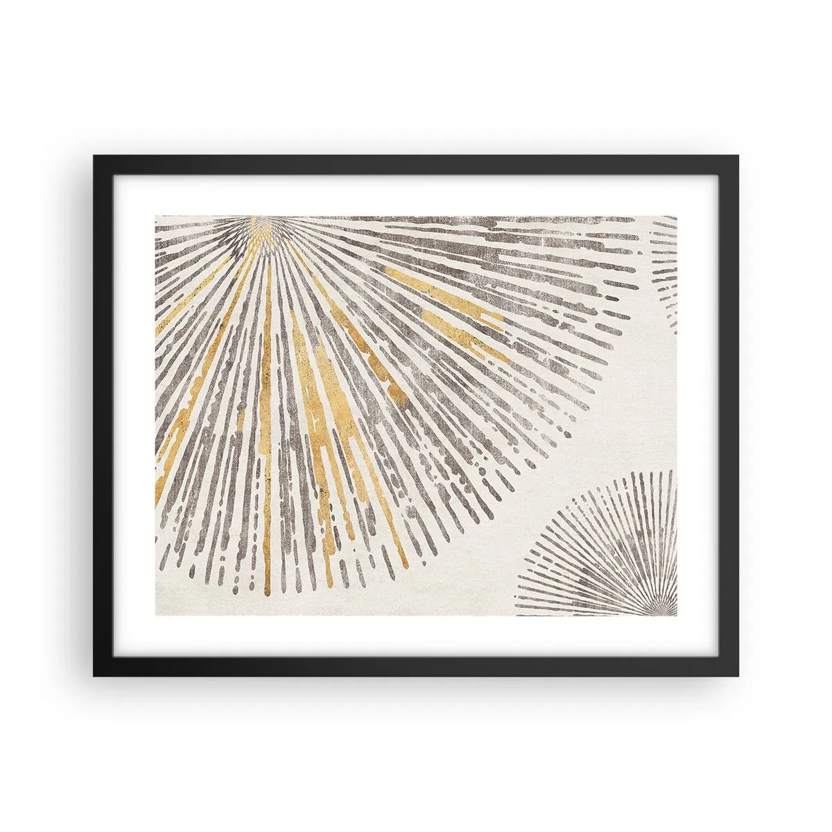 Plagát v čiernom ráme - Krása lúča - 50x40 cm