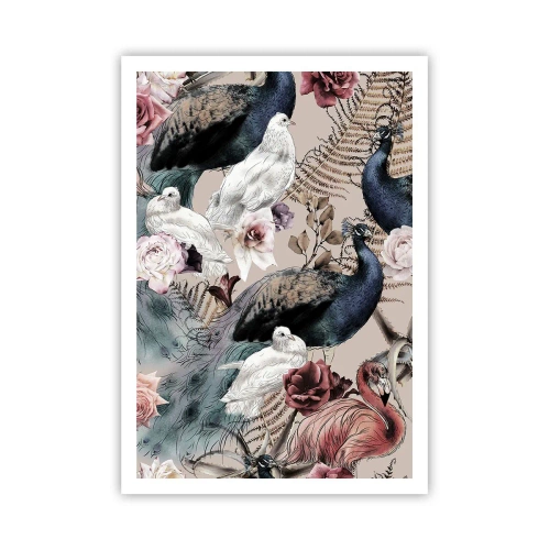 Plagát - V palácovej záhrade - 70x100 cm