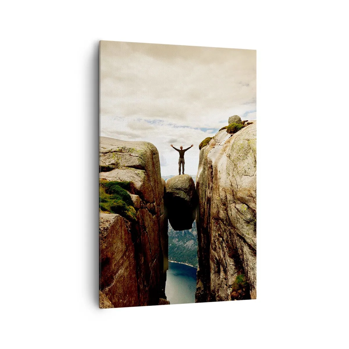 Obraz na plátne - Ako sa cítim?! - 80x120 cm