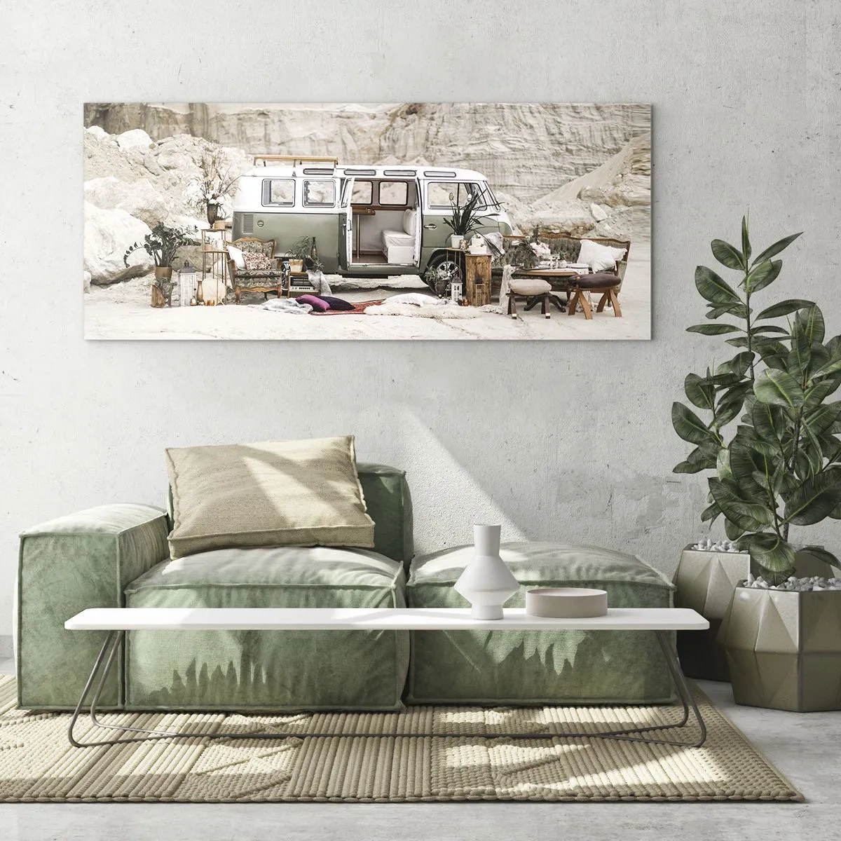 Obraz na skle - Cesta práve začína - 100x40 cm