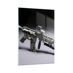 Obraz na skle - Vždy nebezpečný - 50x70 cm