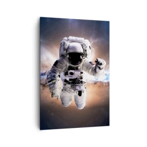 Obraz na plátne - Pozdravy z vesmíru - 70x100 cm