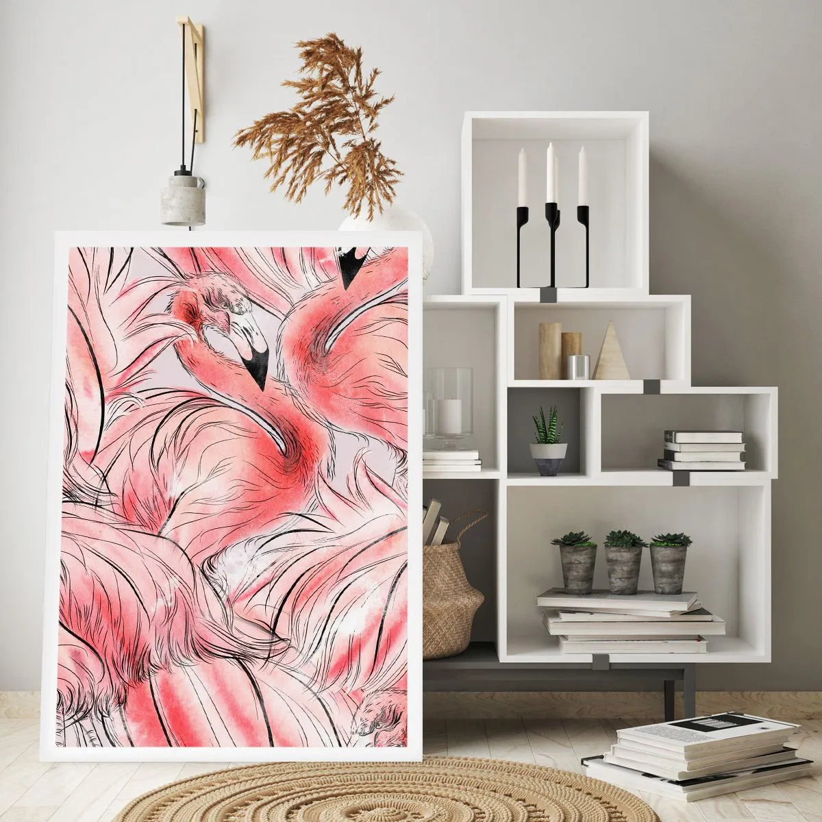 Plagát - Vtáči corps de ballet - 70x100 cm