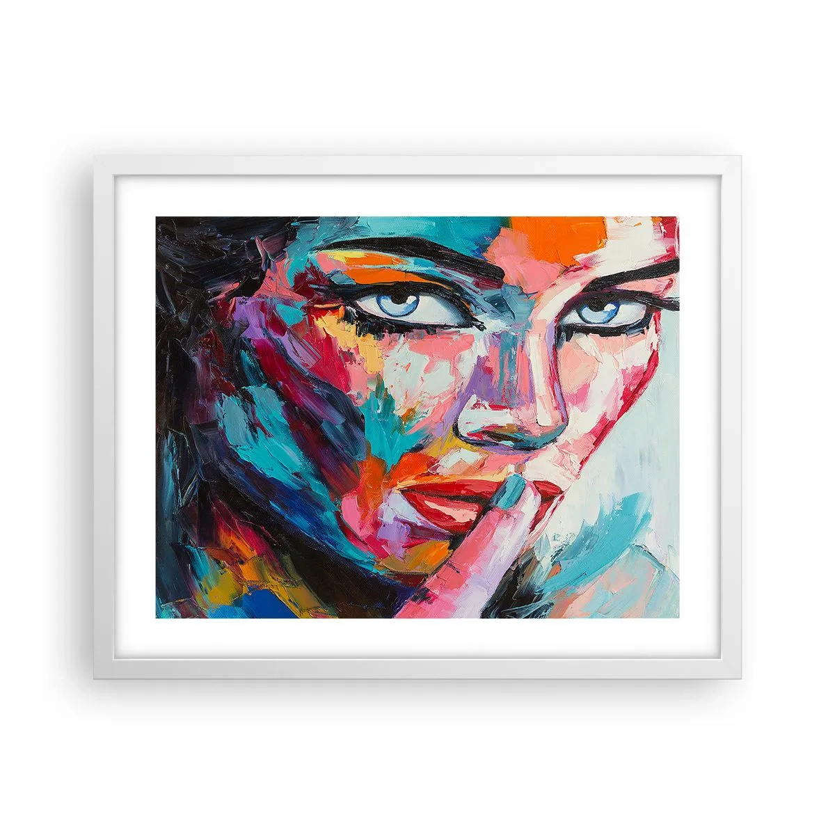 Plagát v bielom ráme - Naše prvé tajomstvo - 50x40 cm