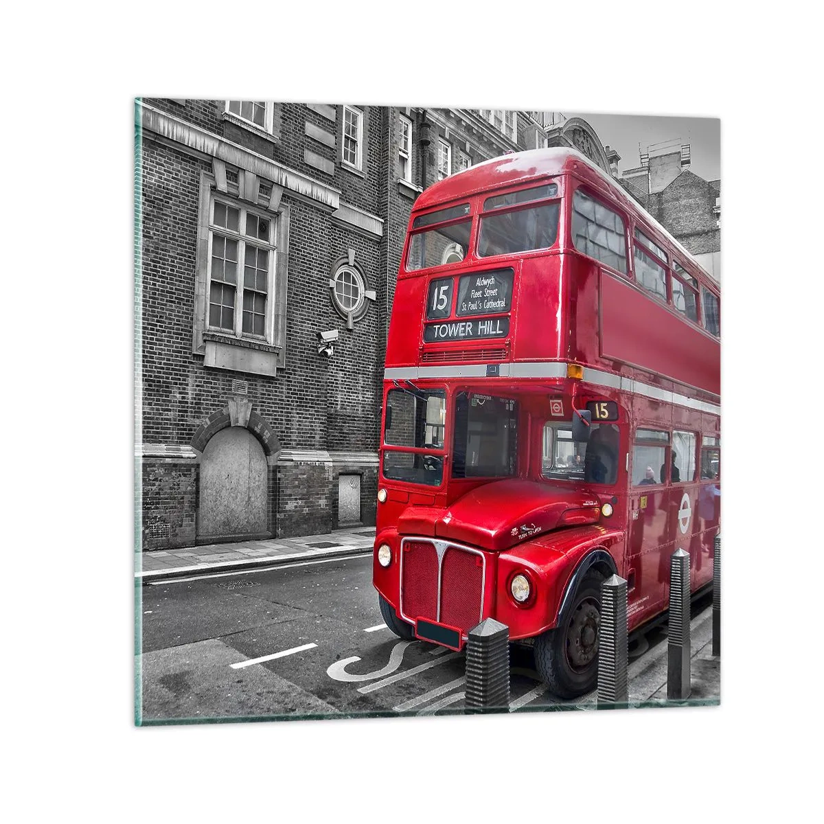 Obraz na skle - Vždy rovnaký - 60x60 cm