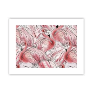 Plagát - Vtáči corps de ballet - 40x30 cm